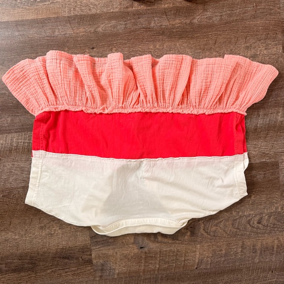 Pilcro Red and Pink Top - Picture 6 of 6
